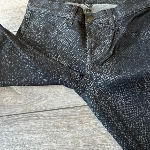 J Brand Snakeskin Matte Boa  Leggings - Picture 5 of 13